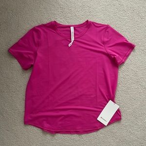 NWT Lululemon High Neck Run and Train Tee, size 12